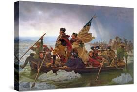 Washington Crossing the Delaware River, 25th December 1776, 1851 (Copy of an Original Painted in…-Emanuel Leutze-Stretched Canvas