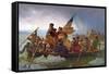 Washington Crossing the Delaware River, 25th December 1776, 1851 (Copy of an Original Painted in…-Emanuel Leutze-Framed Stretched Canvas