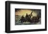 Washington Crossing the Delaware-Emanuel Gottlieb Leutze-Framed Art Print