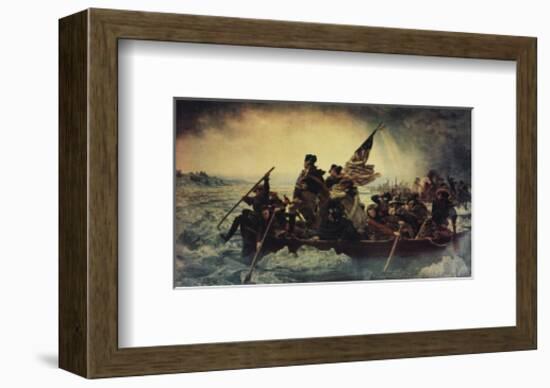 Washington Crossing the Delaware-Emanuel Gottlieb Leutze-Framed Art Print