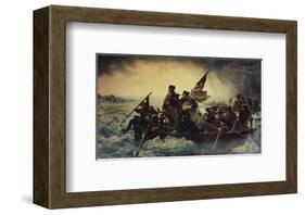 Washington Crossing the Delaware-Emanuel Gottlieb Leutze-Framed Art Print