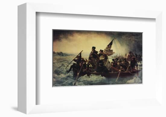 Washington Crossing the Delaware-Emanuel Gottlieb Leutze-Framed Art Print