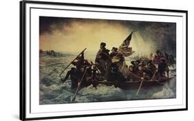 Washington Crossing the Delaware-Emanuel Gottlieb Leutze-Framed Giclee Print