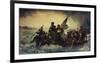 Washington Crossing the Delaware-Emanuel Gottlieb Leutze-Framed Giclee Print