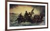 Washington Crossing the Delaware-Emanuel Gottlieb Leutze-Framed Giclee Print