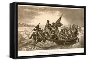 Washington Crossing the Delaware-null-Framed Stretched Canvas