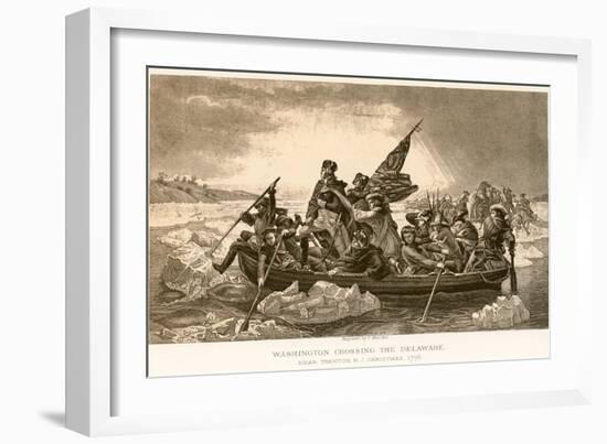 Washington Crossing the Delaware-null-Framed Giclee Print