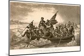 Washington Crossing the Delaware-null-Mounted Giclee Print