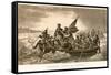 Washington Crossing the Delaware-null-Framed Stretched Canvas