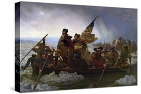 Washington Crossing the Delaware-Emanuel Leutze-Stretched Canvas