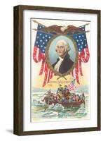 Washington Crossing the Delaware-null-Framed Art Print