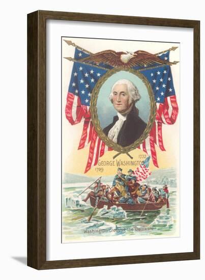 Washington Crossing the Delaware-null-Framed Art Print