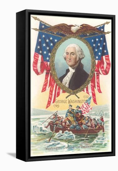 Washington Crossing the Delaware-null-Framed Stretched Canvas