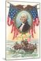 Washington Crossing the Delaware-null-Mounted Art Print