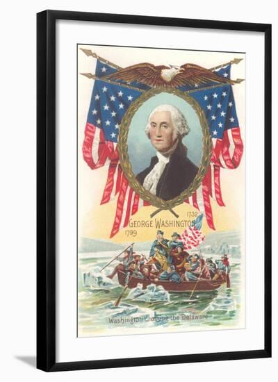 Washington Crossing the Delaware-null-Framed Art Print