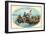 Washington Crossing the Delaware-null-Framed Art Print