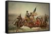 'Washington Crossing the Delaware' --Emanuel Gottlieb Leutze-Framed Stretched Canvas