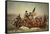 'Washington Crossing the Delaware' --Emanuel Gottlieb Leutze-Framed Stretched Canvas