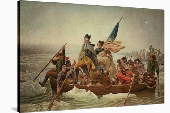 'Washington Crossing the Delaware' --Emanuel Gottlieb Leutze-Stretched Canvas