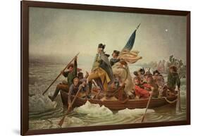 'Washington Crossing the Delaware' --Emanuel Gottlieb Leutze-Framed Giclee Print