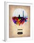 Washington, D.C. Air Balloon-NaxArt-Framed Art Print