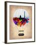 Washington, D.C. Air Balloon-NaxArt-Framed Art Print