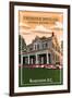 Washington D.C. - Frederick Douglass House-Lantern Press-Framed Art Print