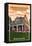 Washington D.C. - Frederick Douglass House-Lantern Press-Framed Stretched Canvas
