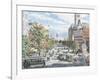 Washington D.C. Gridlock-Stanton Manolakas-Framed Giclee Print