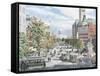 Washington D.C. Gridlock-Stanton Manolakas-Framed Stretched Canvas