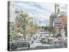 Washington D.C. Gridlock-Stanton Manolakas-Stretched Canvas