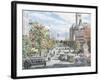 Washington D.C. Gridlock-Stanton Manolakas-Framed Giclee Print