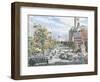 Washington D.C. Gridlock-Stanton Manolakas-Framed Premium Giclee Print