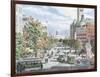 Washington D.C. Gridlock-Stanton Manolakas-Framed Giclee Print