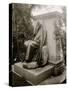 Washington, D.C., Grief (Adams Monument) by St. Gaudens, Rock Creek Cemetery-null-Stretched Canvas