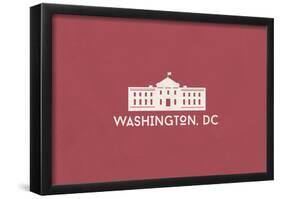 Washington, D.C. Minimalism-null-Framed Poster