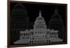 Washington D.C. Night-Cristian Mielu-Framed Art Print