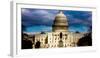 WASHINGTON D.C. - storm clouds build over US Capitol, Washington D.C. featuring General Grant St...-null-Framed Photographic Print