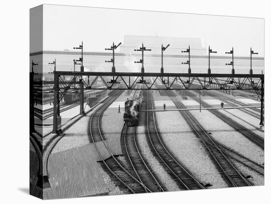 Washington, D.C., Switch Yards, Union Station-null-Stretched Canvas
