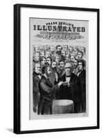 Washington, D.C.--The Inauguration--President Grant Taking the Oath of Office.-null-Framed Giclee Print