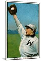 Washington D.C., Washington Nationals, Bob Ganley, Baseball Card-Lantern Press-Mounted Art Print