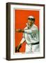 Washington D.C., Washington Nationals, Dolly Gray, Baseball Card-Lantern Press-Framed Art Print