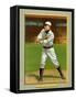 Washington D.C., Washington Nationals, George Browne, Baseball Card-Lantern Press-Framed Stretched Canvas