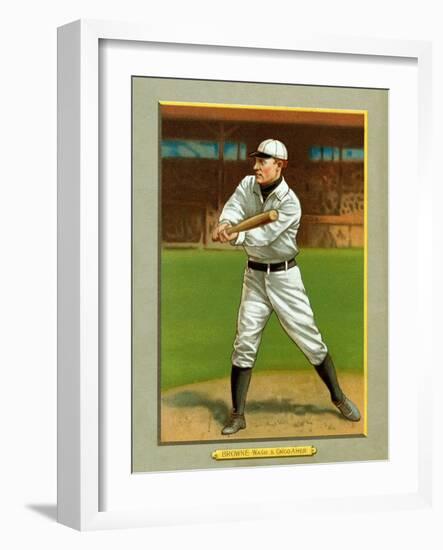 Washington D.C., Washington Nationals, George Browne, Baseball Card-Lantern Press-Framed Art Print