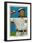 Washington D.C., Washington Nationals, Germany Schaefer, Baseball Card-Lantern Press-Framed Art Print