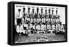 Washington D.C., Washington Nationals, Team Photograph, Baseball Card-Lantern Press-Framed Stretched Canvas