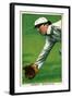 Washington D.C., Washington Nationals, Wid Conroy, Baseball Card-Lantern Press-Framed Art Print