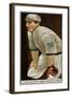 Washington D.C., Washington Nationals, William Cunningham, Baseball Card-Lantern Press-Framed Art Print