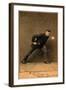 Washington D.C., Washington Statesmen, John Gaffney, Baseball Card-Lantern Press-Framed Art Print