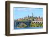 Washington Dc, a View from Georgetown and Key Bridge in Autumn-Orhan-Framed Photographic Print